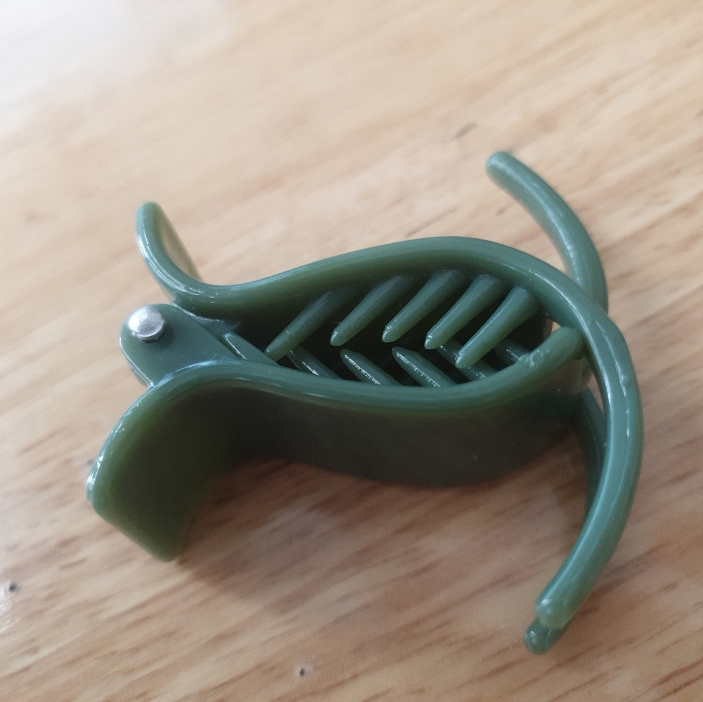 hair clip,GIRL,GREEN